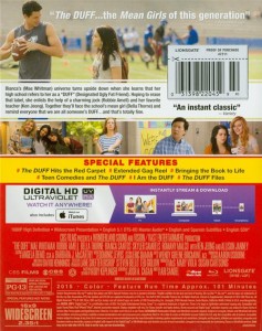 The DUFF BD Back