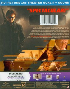 The Gunman BD Back