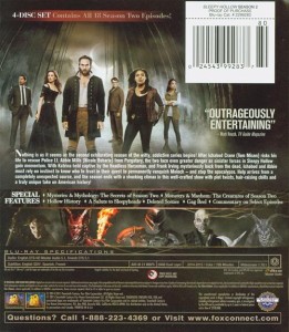 Sleepy Hollow S2 BD Back