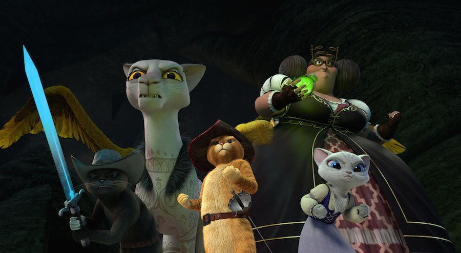 PIB_PD205_01165806_PR_RGB PHOTO CREDIT (Photo: DreamWorks Animation) AND LEGAL LINE (The Adventures of Puss in Boots © 2016 DreamWorks Animation Television, Inc. All Rights Reserved.)