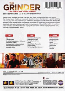 Grinder S1 DVD Back