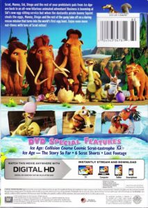 Eggscapade DVD Back