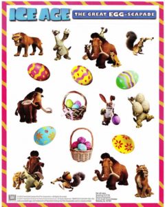 Eggscapade Stickers