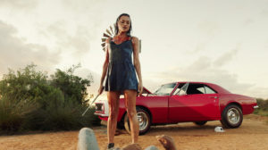 BLOOD DRIVE -- "The Fucking Cop" Episode 101 -- Pictured: Christina Ochoa as Grace -- (Photo by: Syfy)