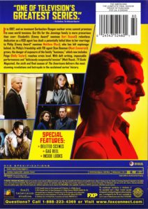 The Americans S6 DVD Back