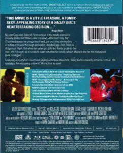 Valley Girl BD Back