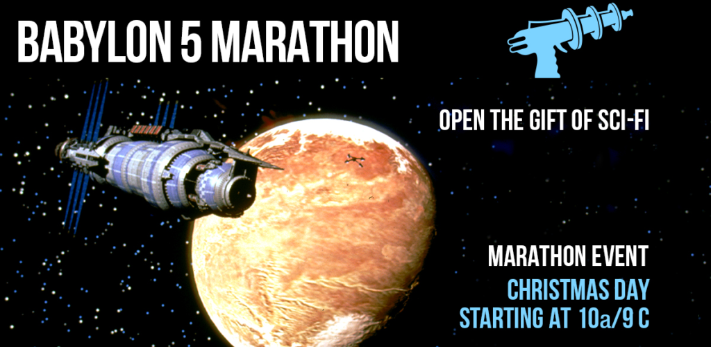 Babylon 5 Christmas Marathon _ COMET Banner