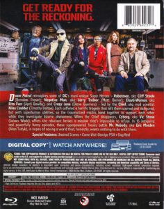 Doom Patrol S1 BD Back