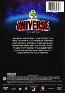 Ben 10 Movie DVD Back