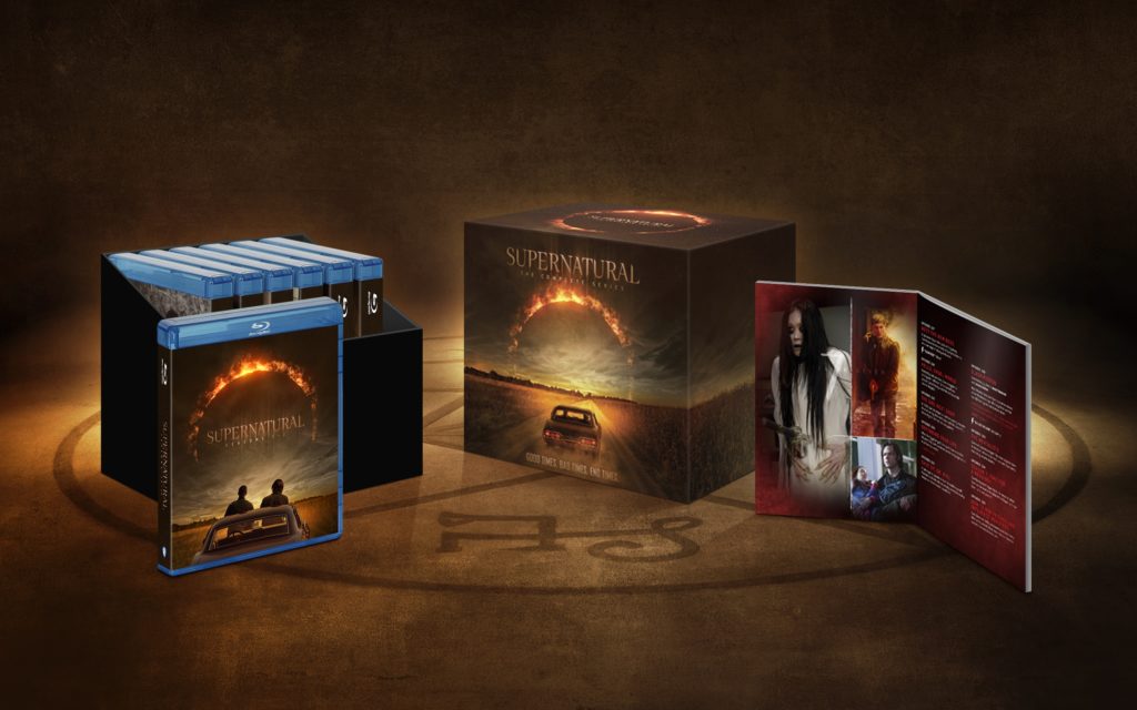 Supernatural Complete Series BD Artwork