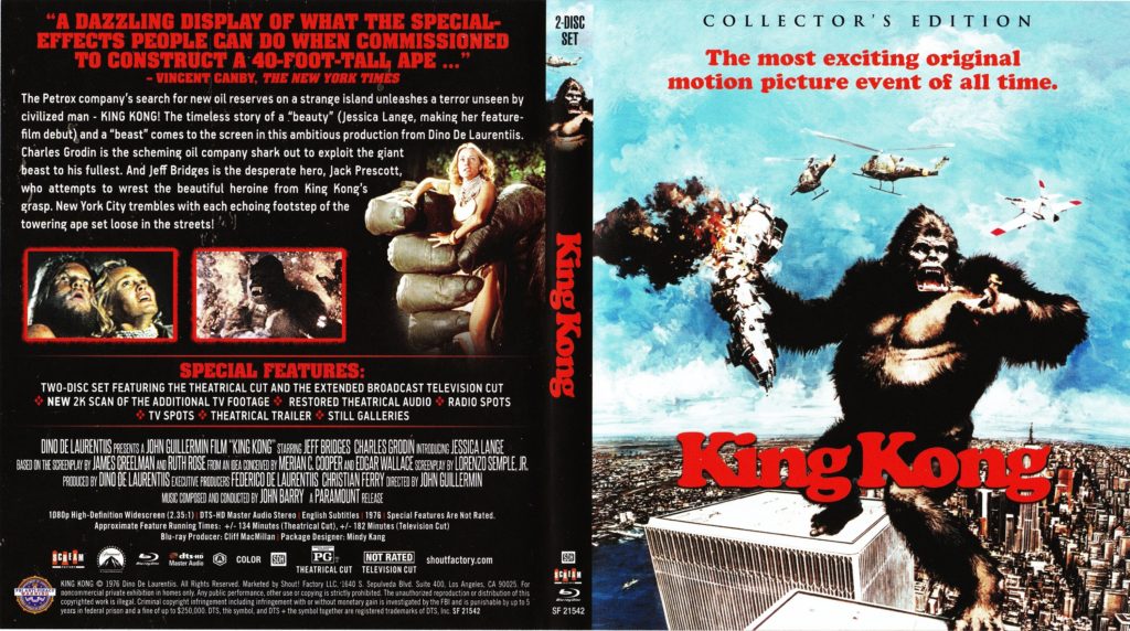 King Kong 1976 Insert
