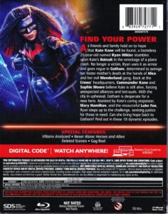 Batwoman S2 BD Back