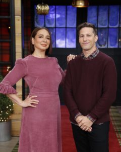 BAKING IT -- "Holidays Your Way" Episode 101 -- Pictured: (l-r) -- (Photo by: Jordin Althaus/NBC)