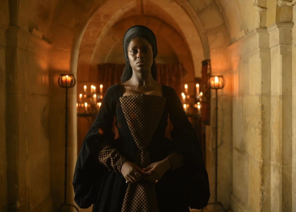Jodie Turner-Smith as Anne Boleyn - Anne Boelyn _ Season 1 - Photo Credit: Parisa Taghizadeh/Fable/Sony/AMC