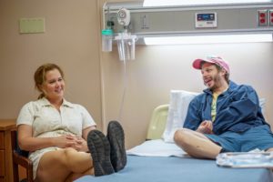 Life & Beth -- John (Michael Cera) and Beth (Amy Schumer), shown. (Photo by: Scott McDermott/Hulu)