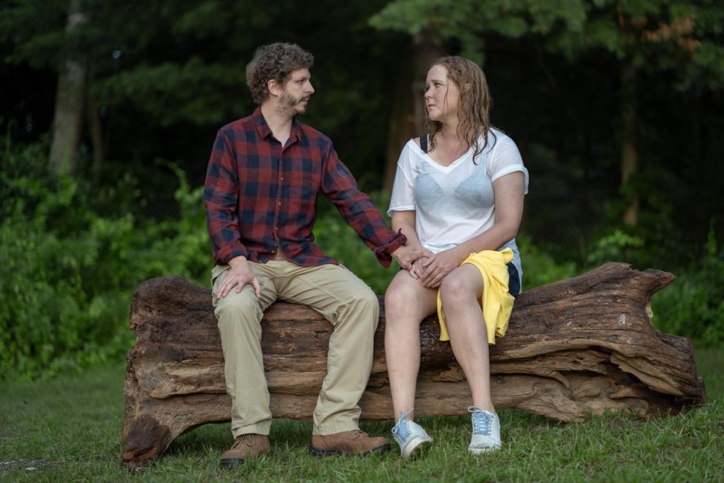 Life & Beth -- John (Michael Cera) and Beth (Amy Schumer), shown. (Photo by: Scott McDermott/Hulu)-RS