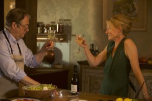 Murder In Provence - Antoine Verlaque (Roger Allam) and Marine Bonnet (Nancy Carroll)