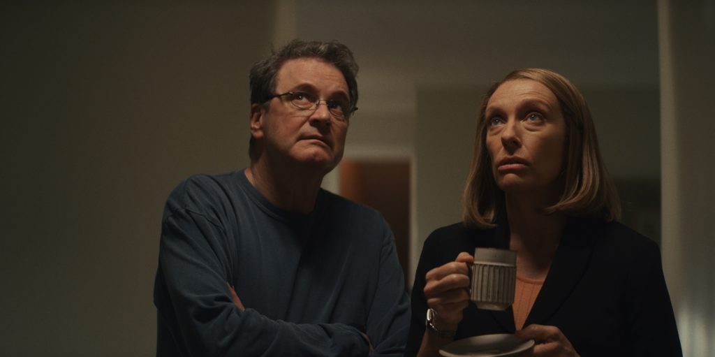 colin-firth-toni-collette - The Staircase - Photograph by Courtesy of HBO Max