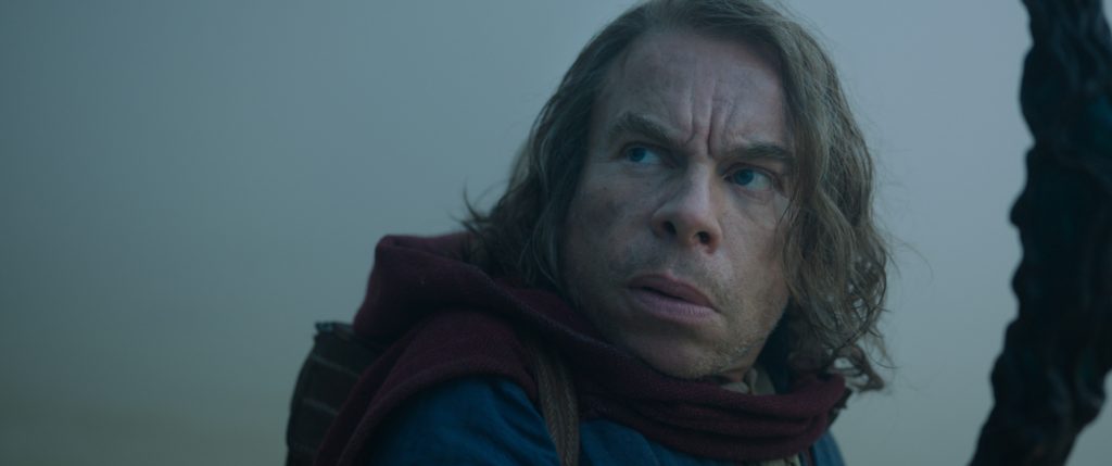 Willow Ufgood (Warwick Davis) in Lucasfilm's WILLOW exclusively on Disney+. ©2022 Lucasfilm Ltd. & TM. All Rights Reserved.