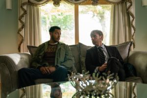 Daryl McCormack and Brian Gleeson in “Bad Sisters,” premiering globally August 19, 2022 on Apple TV+.