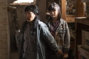 PaperGirls Ali Wong as adult Erin and Riley Lai Nelet as young Erin