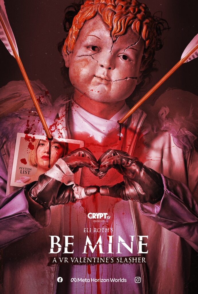 Crypt TV's BE MINE_ A VR Valentine's Slasher Key Art